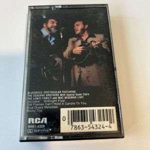 Bluegrass Spectacular featuring The Osborne Brothers with Mac Wiseman (Cassette)
